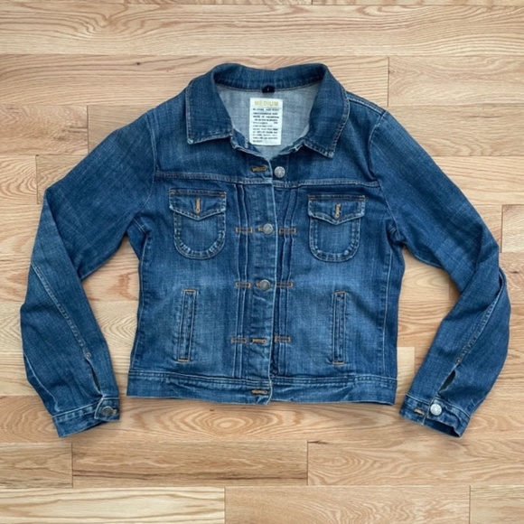 J crew denim jean jacket - Picture 1 of 5